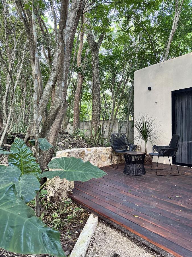 Villa Casa Arabe Cenote Azul Exterior foto